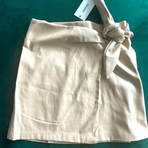 Jason Wu Faux Leather Mini Skirt